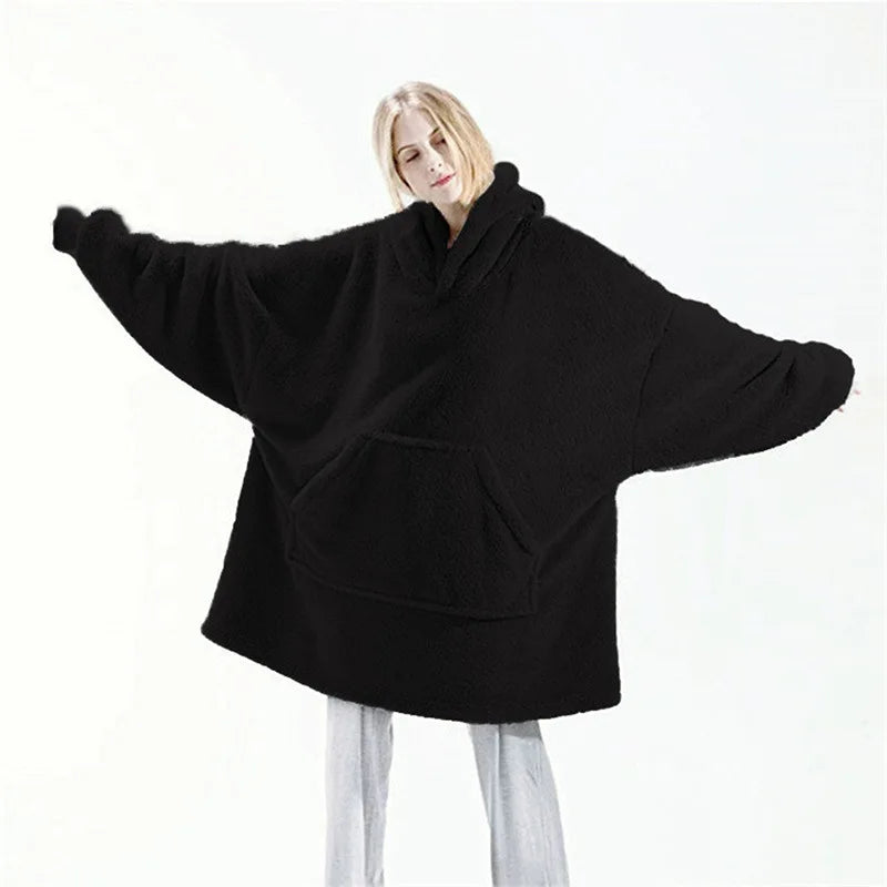HoodedHearth Wearable Blanket Hoodie