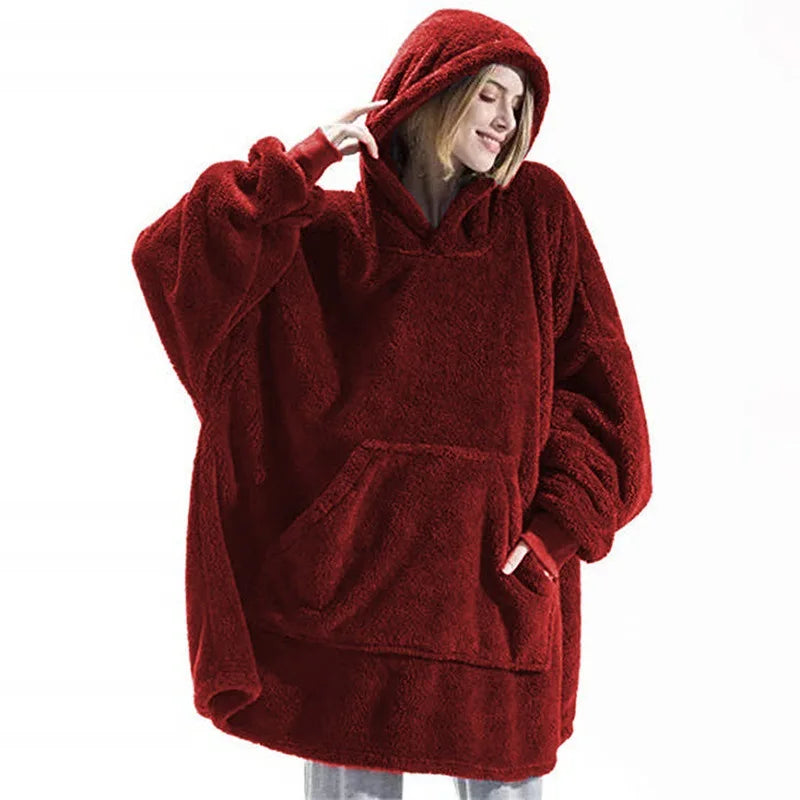 HoodedHearth Wearable Blanket Hoodie