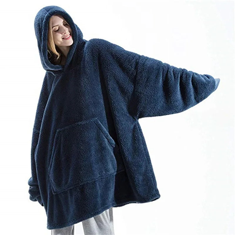 HoodedHearth Wearable Blanket Hoodie