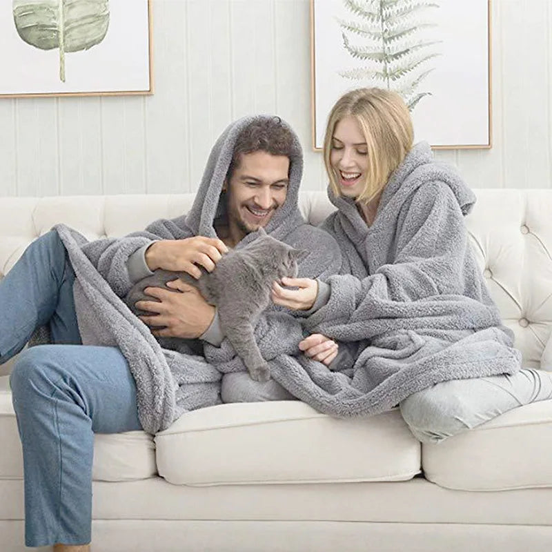 HoodedHearth Wearable Blanket Hoodie